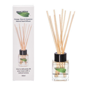 Reed Diffuser, orange clove cinnamon