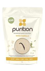 Purition Vegan Wholefood Nutrition with protein, Vanilla 250g