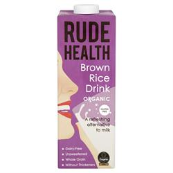 Rude Health Organic Brown Rice Milk Drink 1L