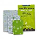 Vegan Food Wraps (no beeswax) Set of 3