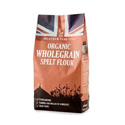 Sharpham Park Organic Wholegrain Spelt Flour 1kg