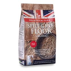 Sharpham Park Organic Spelt and Rye Flour 1kg
