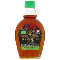 St Lawrence Organic Maple Syrup 250ml Grade A