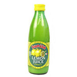 Sunita Organic Lemon Juice 250ml