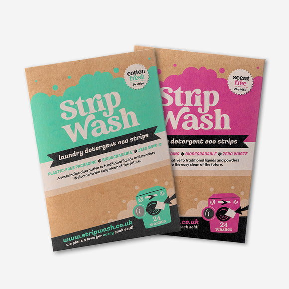 Strip Wash Laundry Sheets (choose fragrance) 24 strips