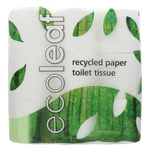 EcoLeaf Toilet Tissue 9 pack rolls