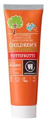 Urtekram Organic Tutti Frutti Children's Toothpaste 75ml Natural No fluoride