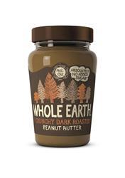 Whole Earth Dark Roasted Crunchy Organic Peanut Butter 340g VEGAN