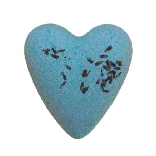 Mega Fizz Bath Hearts - Lavender Blue Bath Bomb