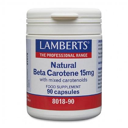 Lamberts Natural Beta Carotene 15mg 90Caps