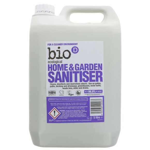 REFILL Bio-D Home & Garden Sanitiser x 100ml (disinfectant)