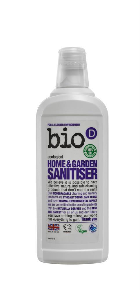 Bio-D Home & Garden Sanitiser (formerly disinfectant) BRING BACK TO FILL BACK UP 750ml