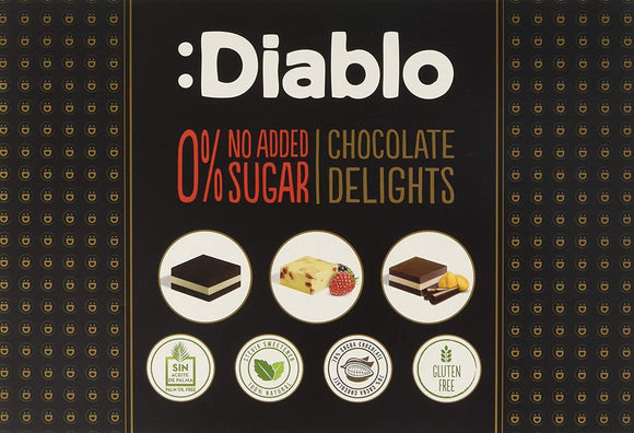 Diablo Chocolate Delights no added sugar 115g