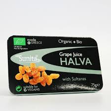 Sunita Org Grape Juice Halva with Sultanas 75g