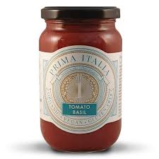 Prima Italia Tomato Basil Organic Vegan Gluten Free pasta sauce
