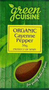 Organic Cayenne Pepper 35g