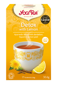 YOGI TEAS Organic Detox Dandelion with Lemon 17bags
