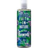 FAITH IN NATURE Body Wash & Foam Bath Bubble Bath 400 ml (Choose Fragrance)