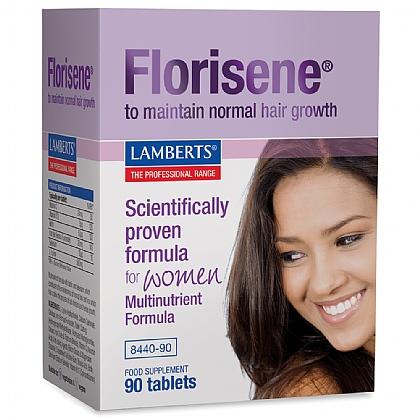 Lamberts Florisene to maximise hair growth, clinically proven formula 90 tablets