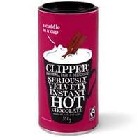 CLIPPER, Seriously Velvet Instant Hot Drinking Chocolate Fairtrade