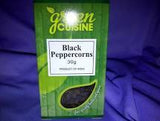 Organic Black Peppercorns 25g