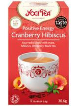 Yogi Cranberry Hibiscus 17 tea bags 30.6g