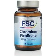 FSC Chromium Picolinate 200ug 90 Tablets