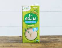 SOJADE Organic Soya Milk Drink - Natural unsweetened 1ltr
