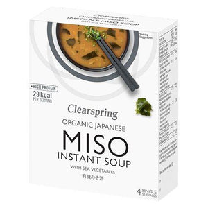 Clearspring Organic Miso Instant Soup 4x10g servings