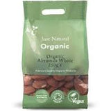 Just Natural Organic Almonds Whole Nut (choose size)