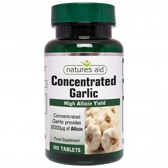 Natures Aid Concentrated Garlic 90 Capsules
