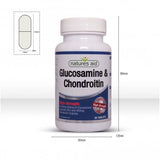 Natures Aid Glucosamine 500mg + Chondroitin 400mg 90 Tabs