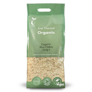 Just Natural Organic Rice Flakes 350g cereal