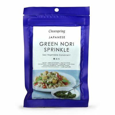 Clearspring Japanese Green Nori Sprinkle Flakes sea vegetable 20g VEGAN
